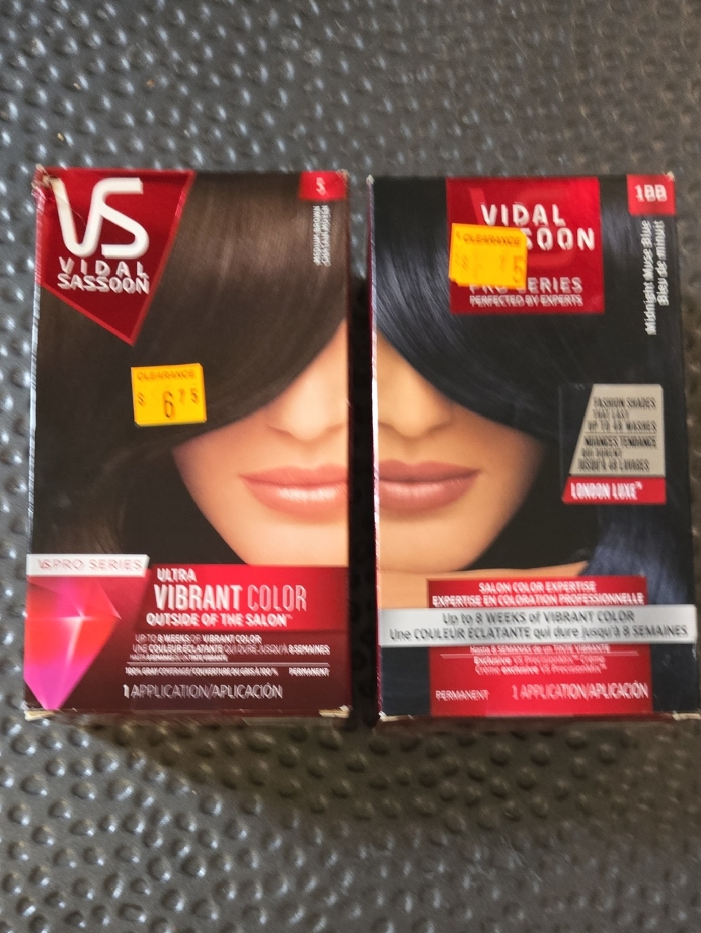 Vidal Sassoon Women’s Hair Color — Vibrant Black and Rich Brown Duo
